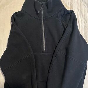 Lululemon Scuba oversized funnel neck half zip